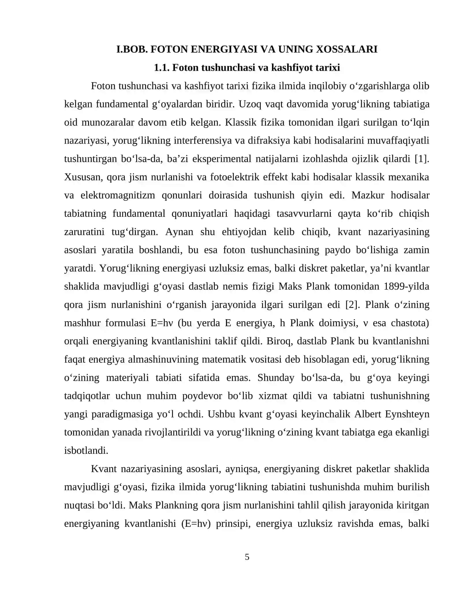 FOTON ENERGIYASI VA IMPULS TUSHUNCHASI 4