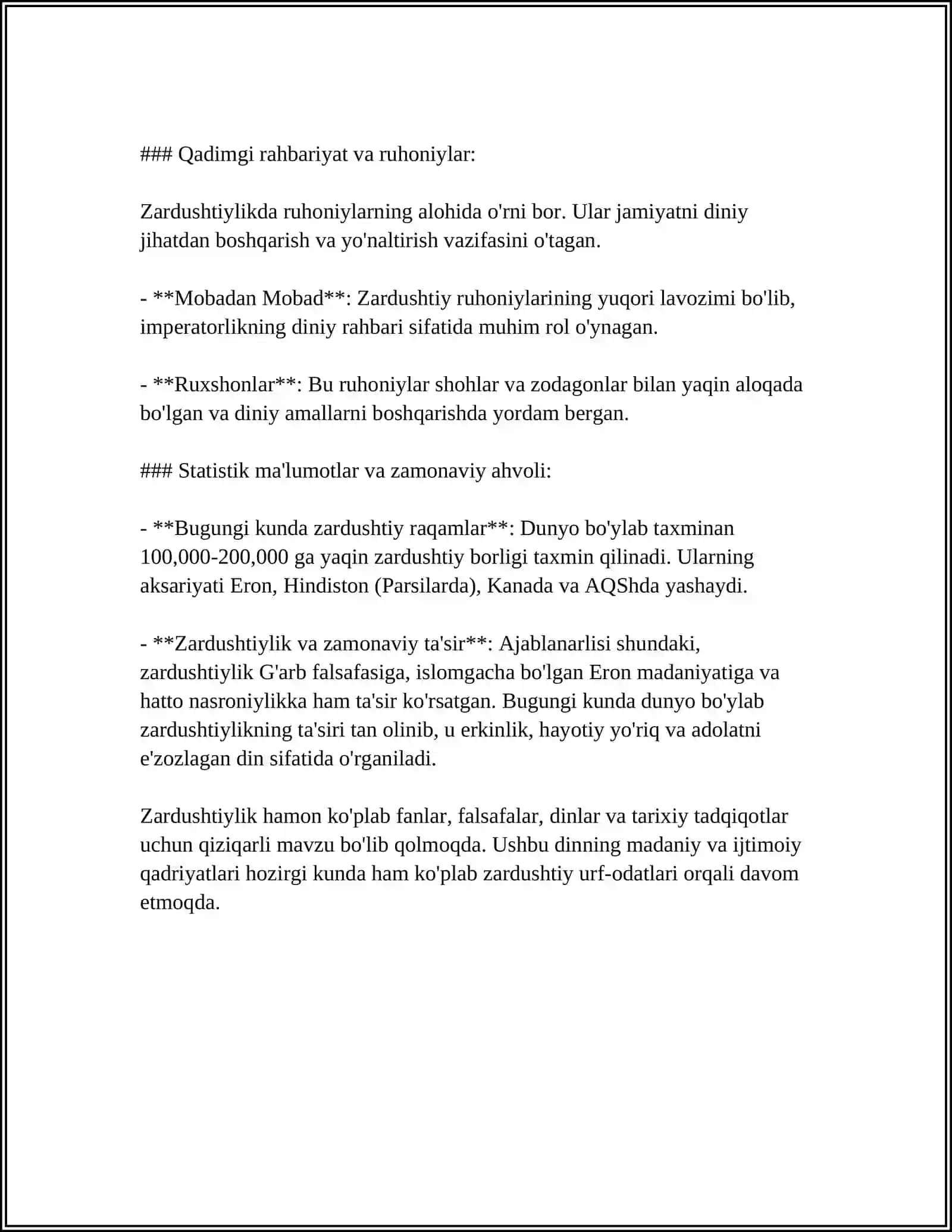 ZARDUSHTIYLIK TUSHUNCHALARI 4