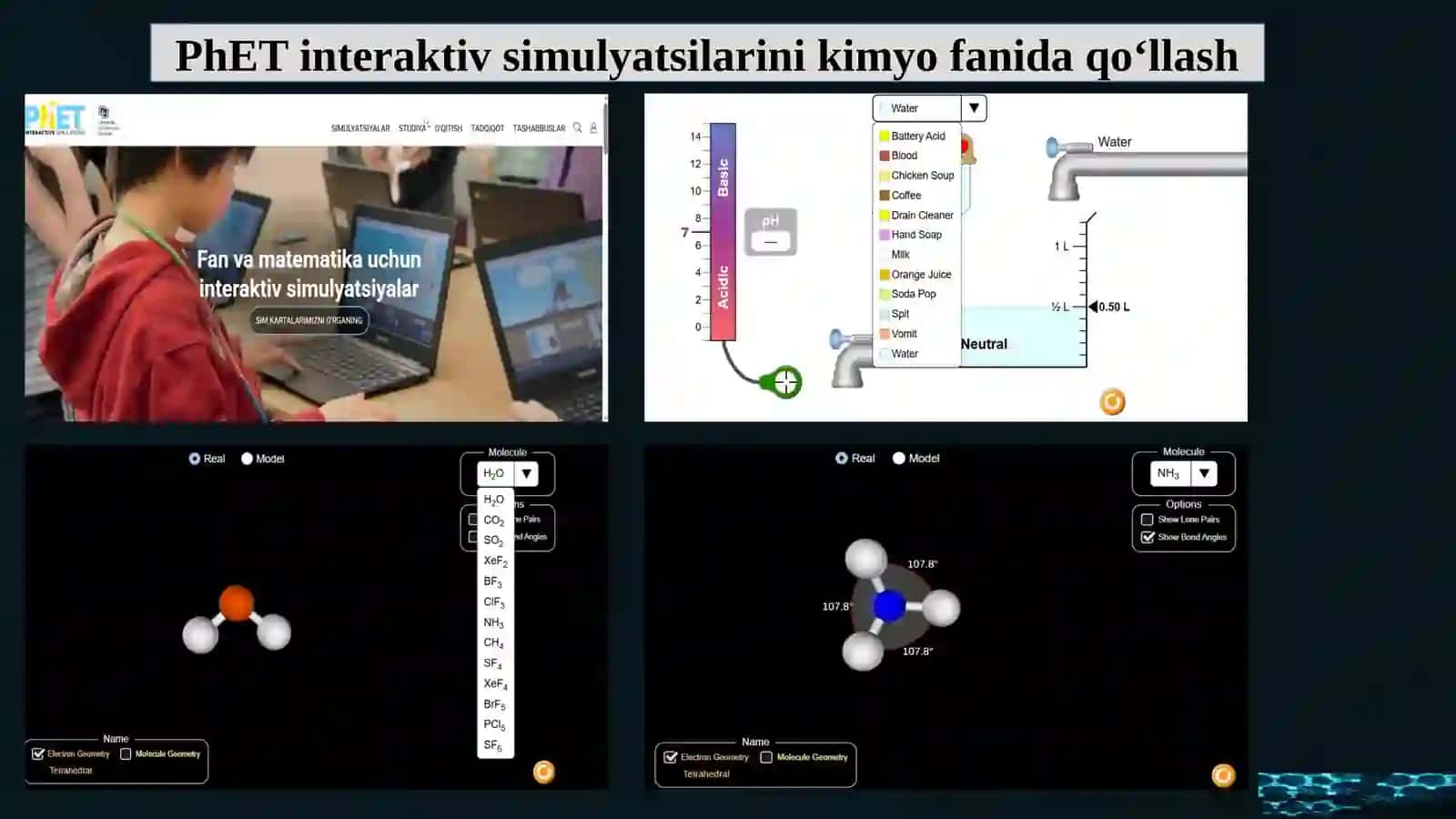 Kimyo fanini o'qitishda innovatsion ta'lim texnologiyalaridan foydalanish. 4