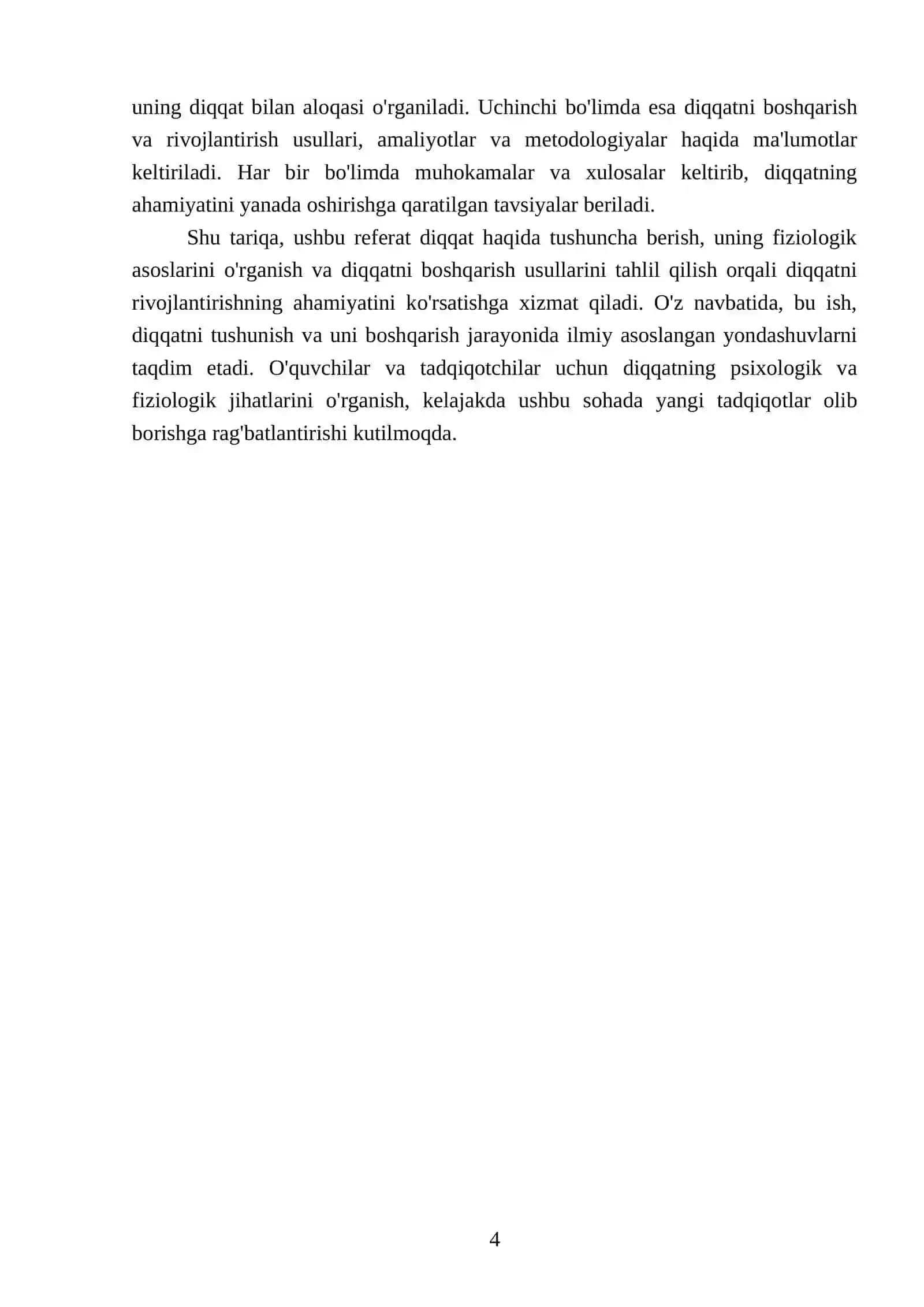 Diqqat haqida tushuncha.Nerv fiziologik asoslari 4
