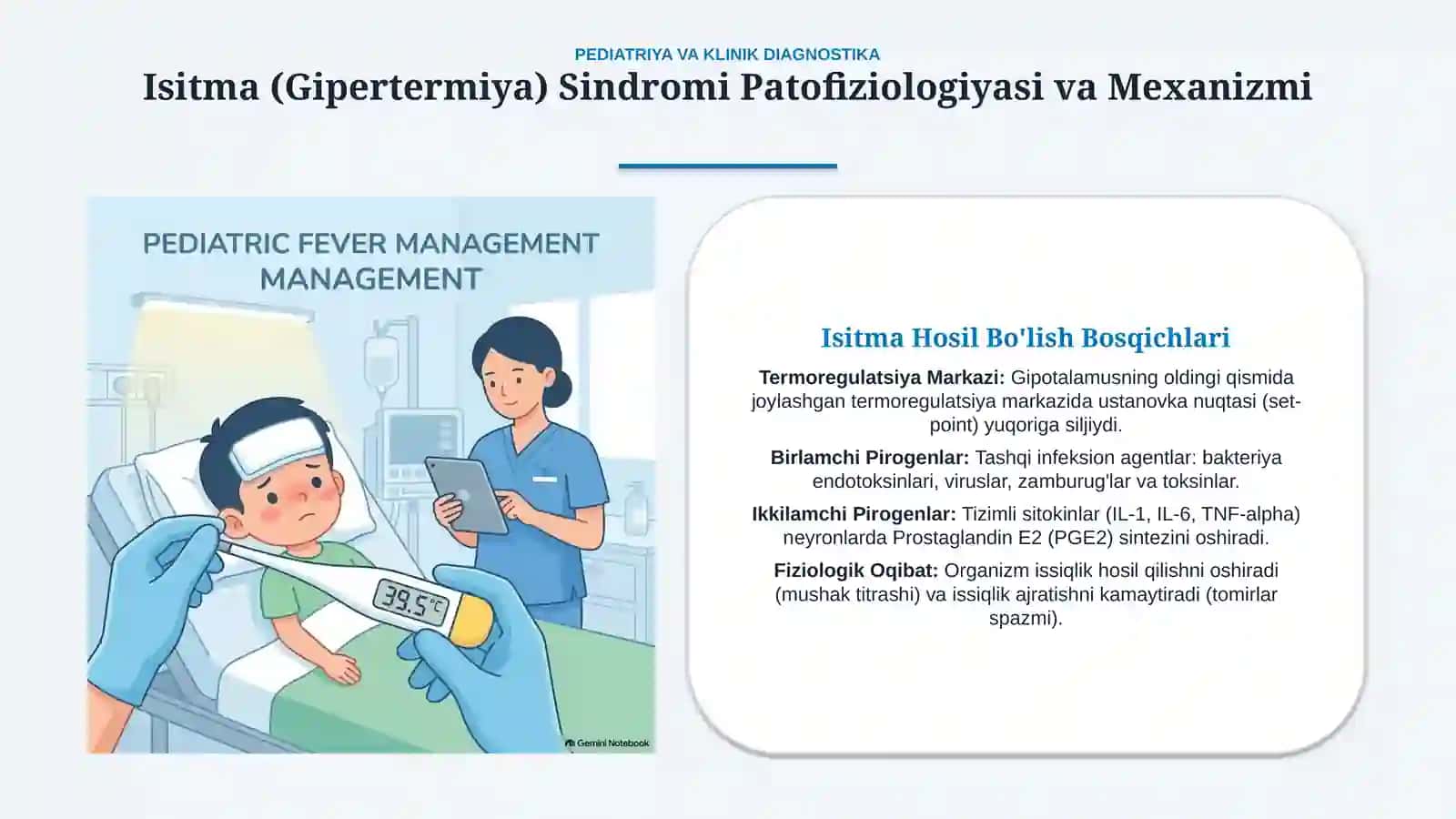 Asosiy klinik simptom va sindromlar: Isitma, yo‘tal, qusish, diareya — 15 slayd 4