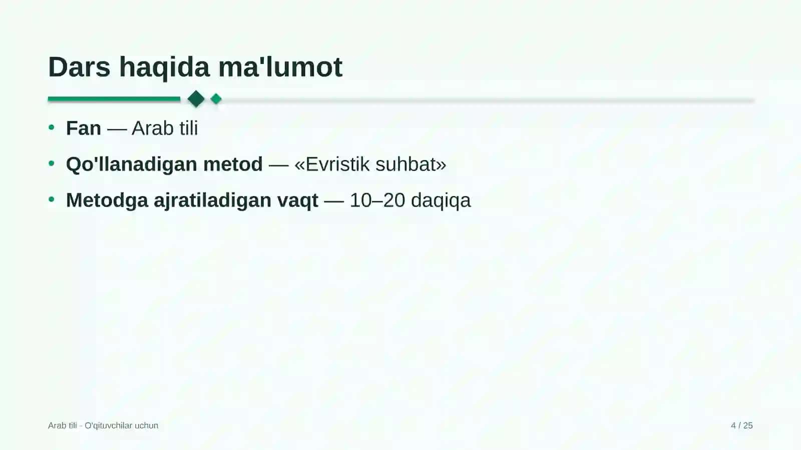 arab tili darslarida evristik suhbat metodidan foydalanish 5946 4