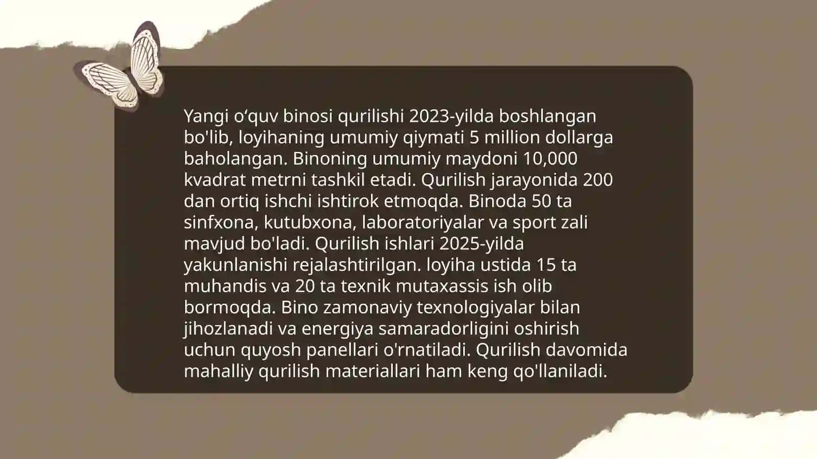Yangi oʻquv binosi 4