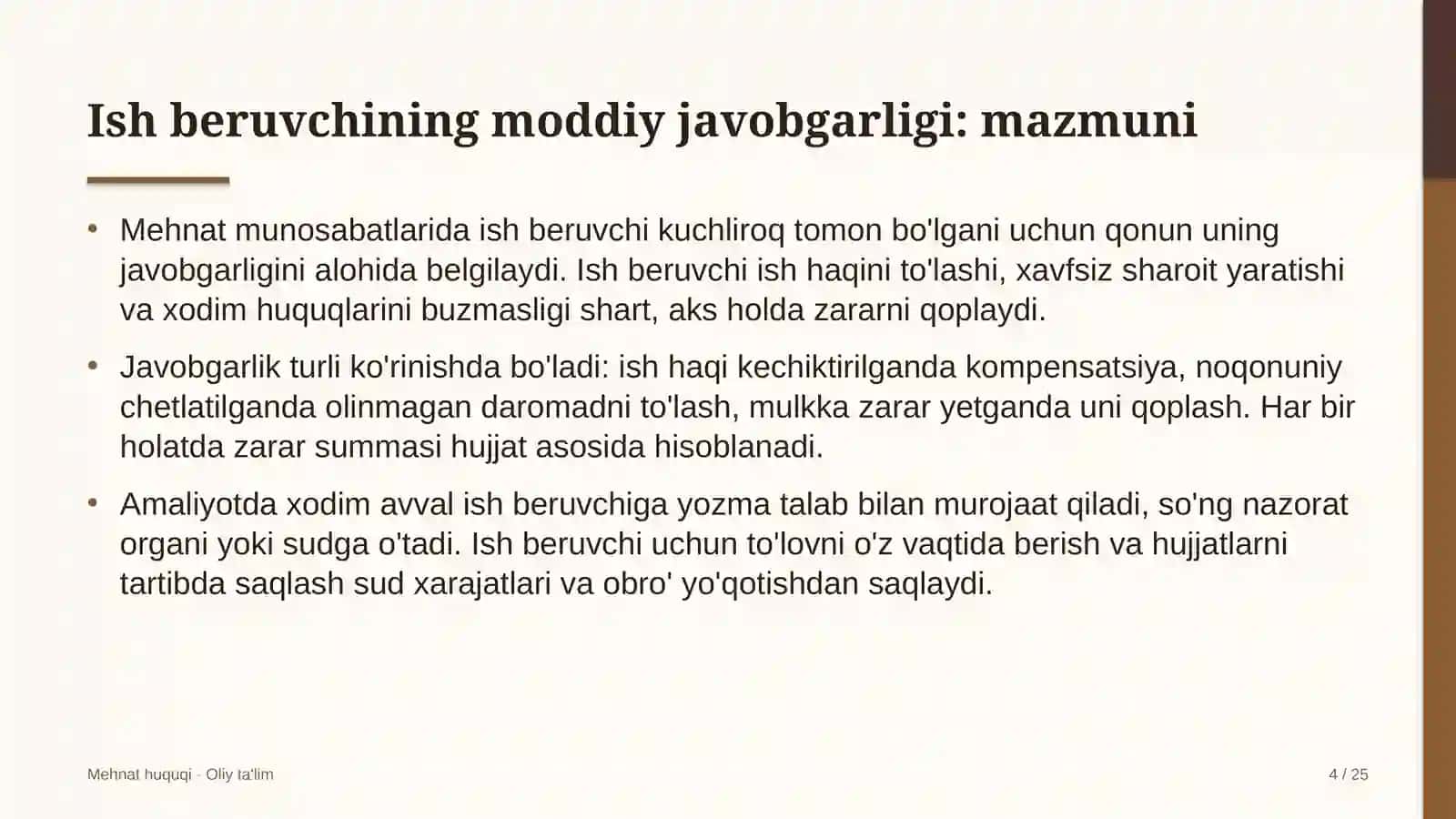 prezident maktablarida ish beruvchining moddiy javobgarligi 7876 4
