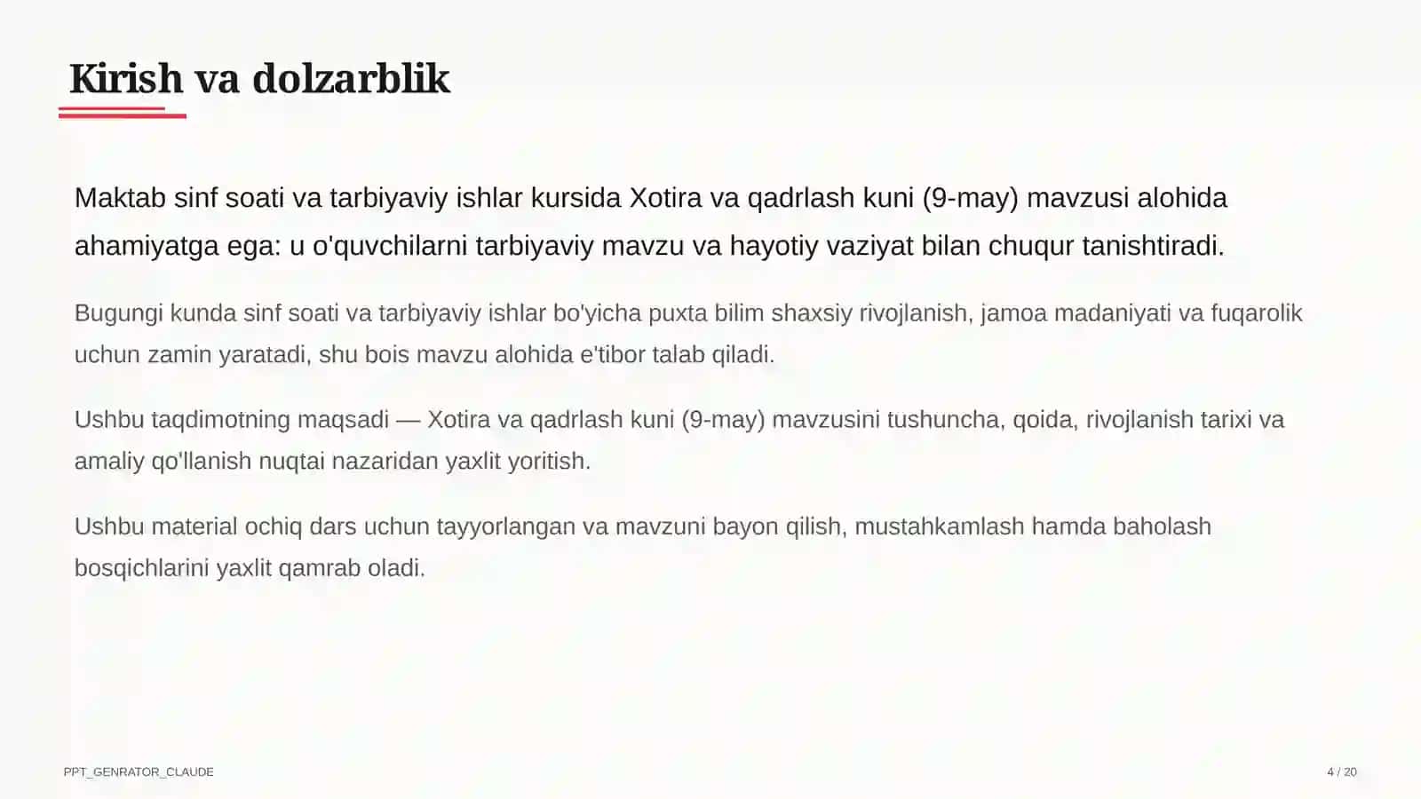 Xotira va qadrlash kuni (9-may) 4