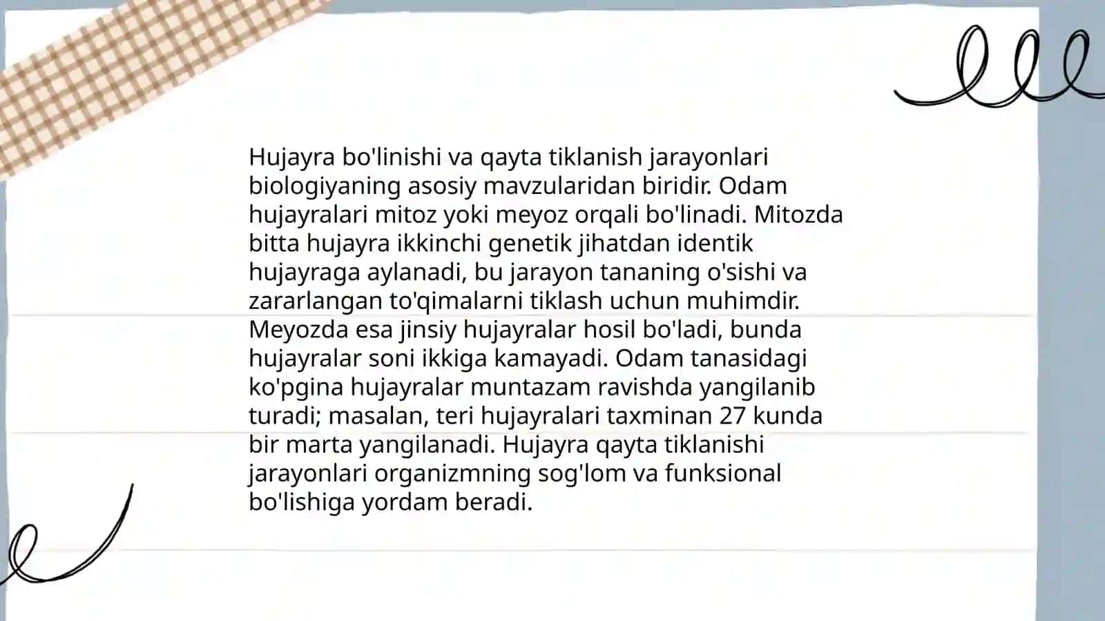 Hujayra regeneratsiyasi mexanizmlari 4