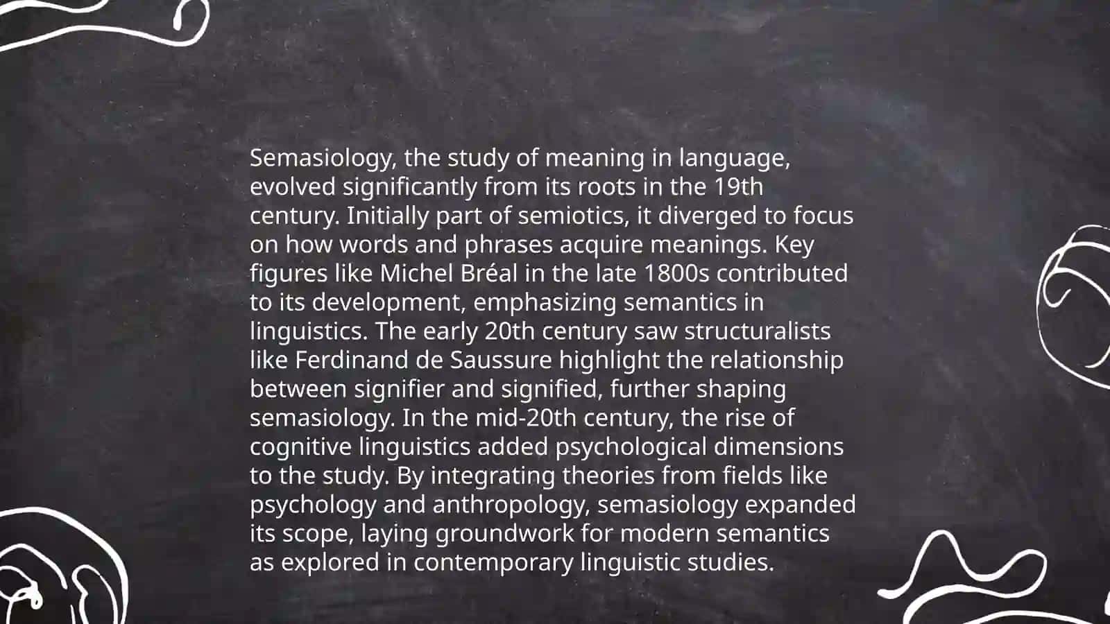 Semasiology and Its Definition 4