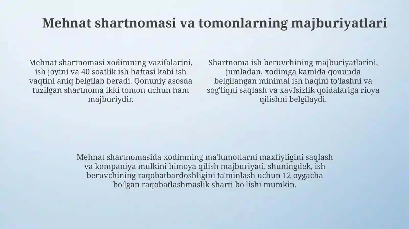 Rahbar va xodim munosabatlari 4