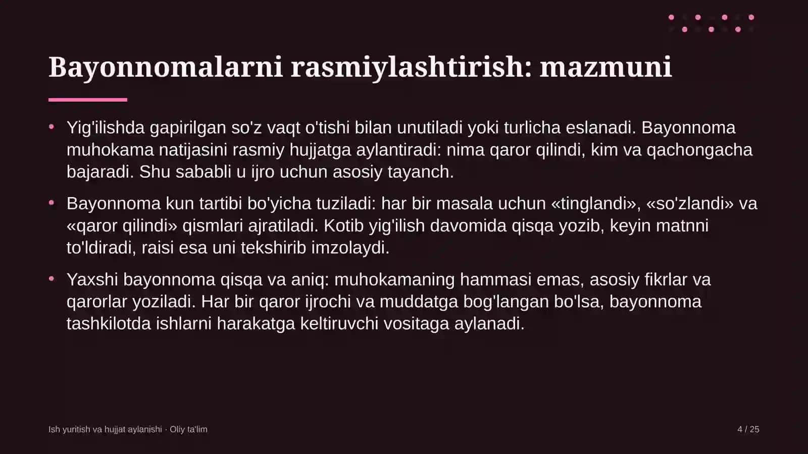 o'simliklarni himoya qilish xizmatida bayonnomalarni rasmiylashtirish 7731 4