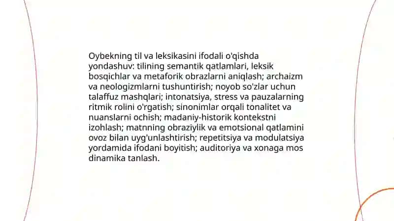 Oybekning ''Davrim jarohati" poemasini ifodali o'qish 4