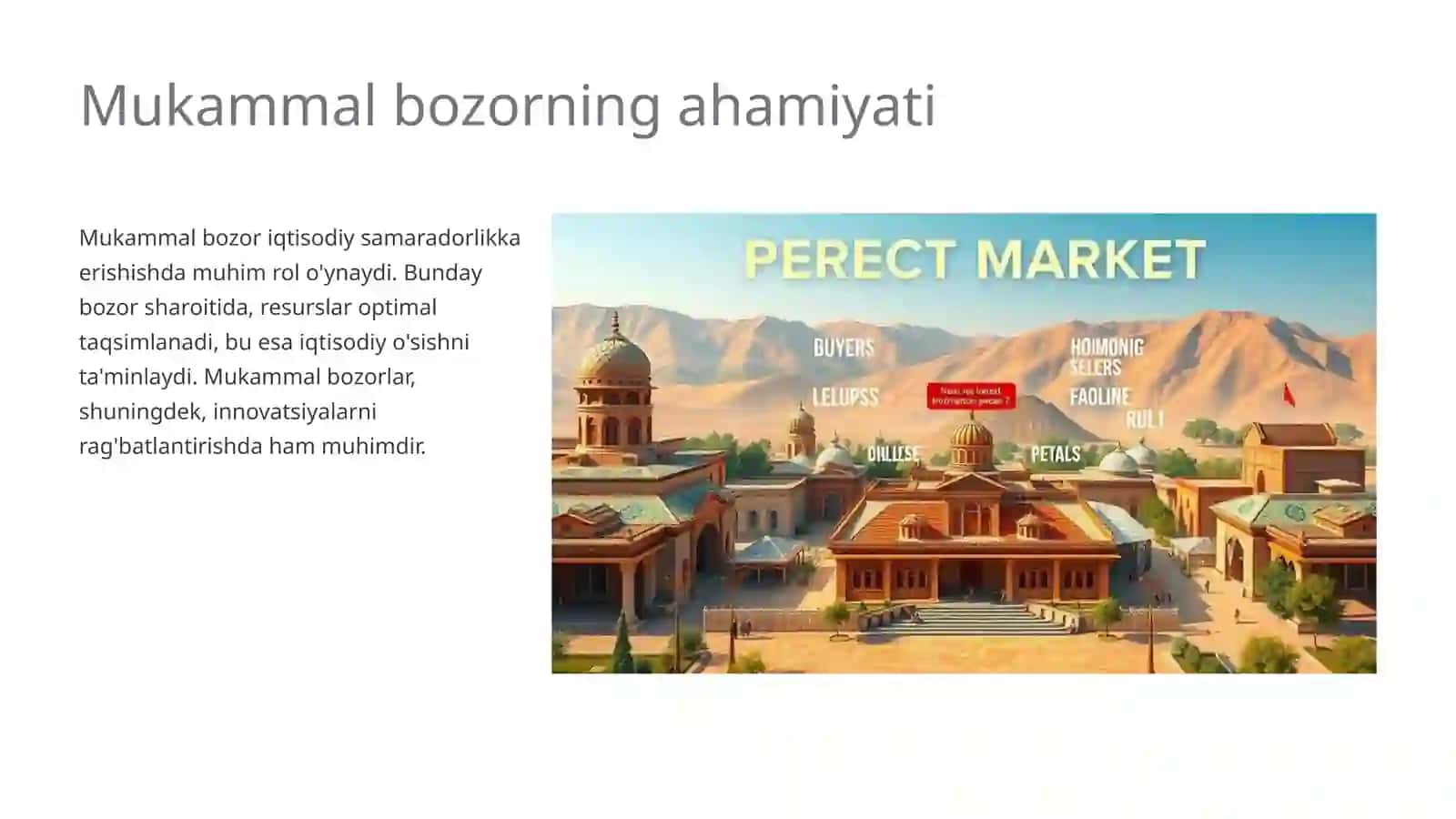 Mukammal bozorda raqobat va manapoliya 4