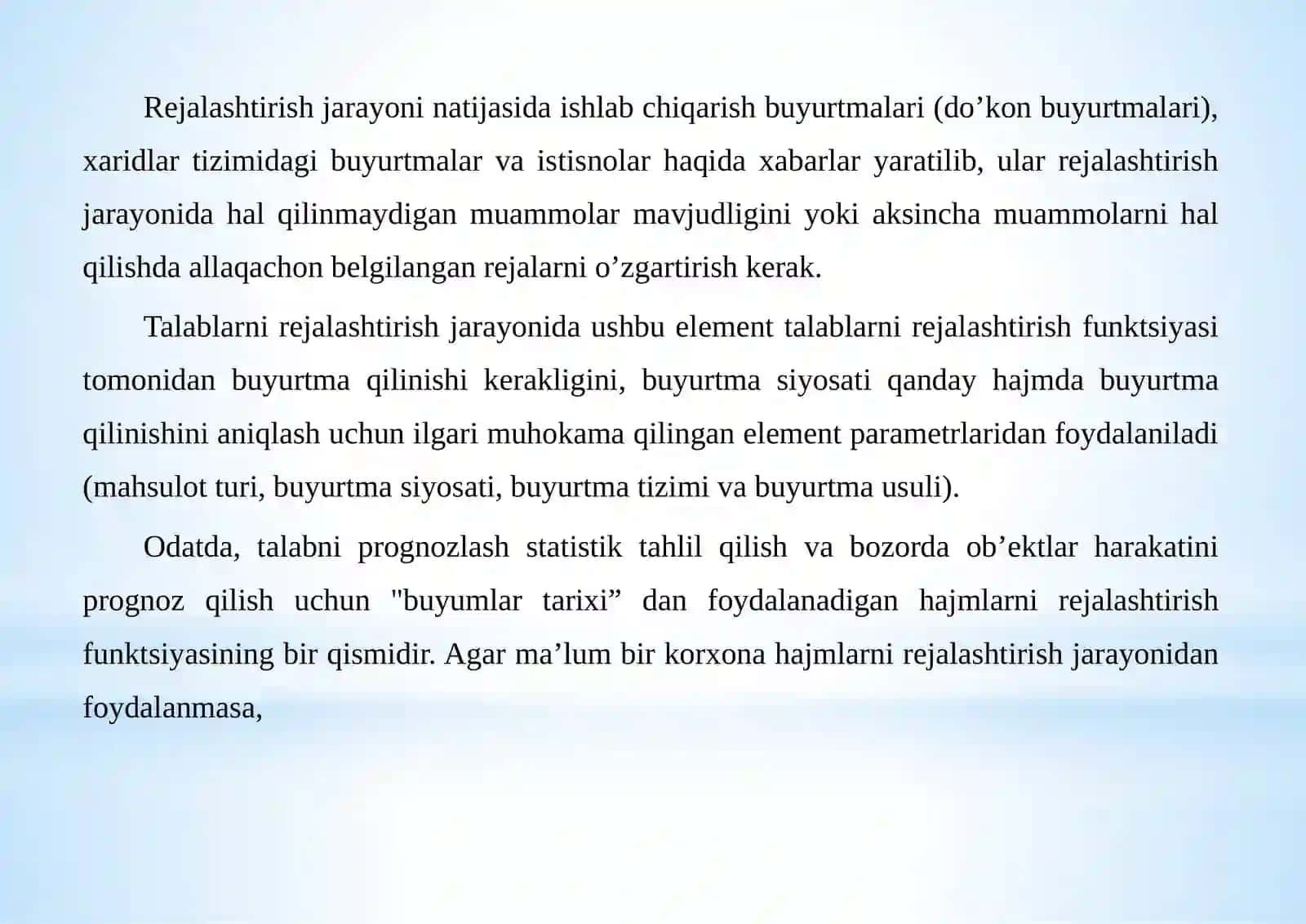 MRP va MRP II ta’rifi 4