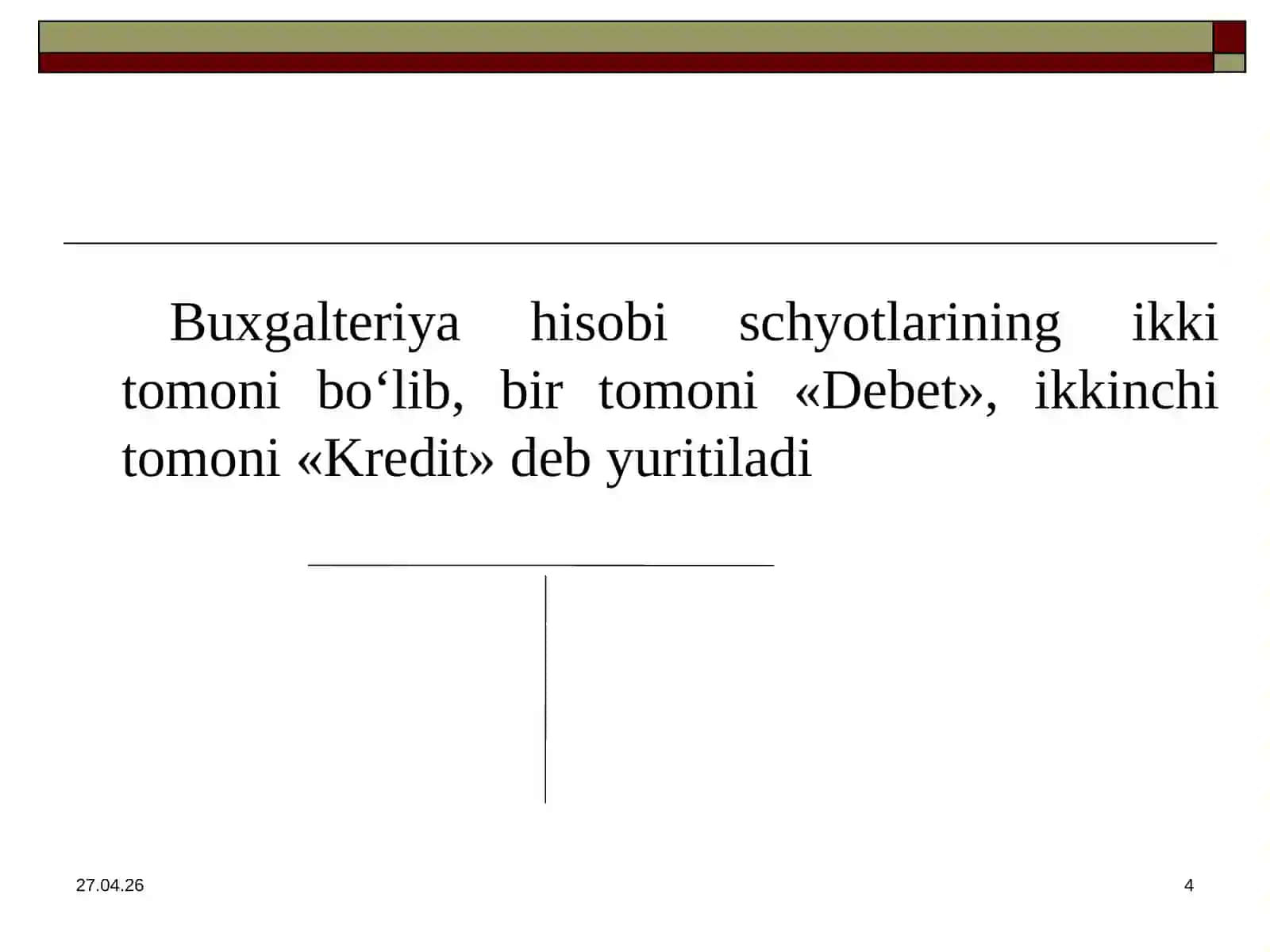Schotlar tizimi va ikkiyoqlama yozuv 4