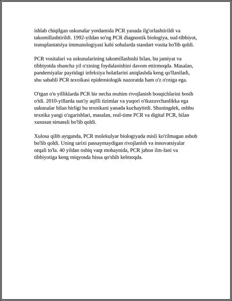 POLIMERA ZANJIR REAKSIYASI (PZR) 4