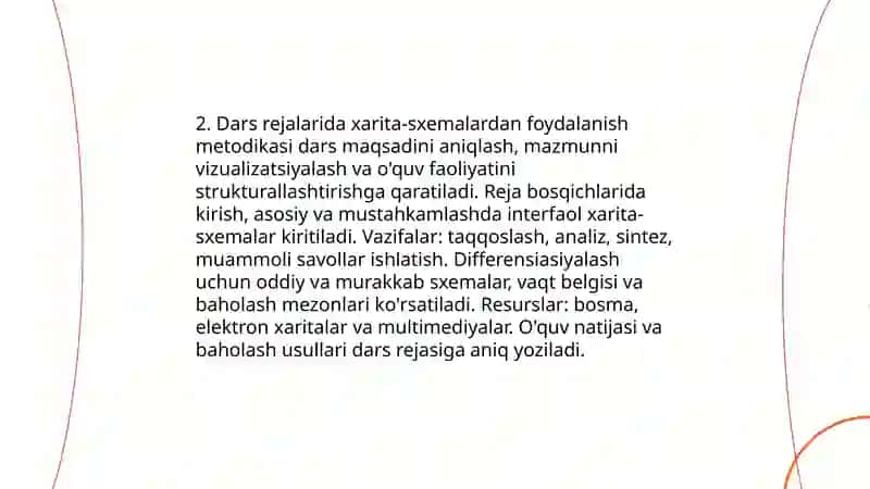 Xarita-sxemalaridan foydalanish metodikasi 4