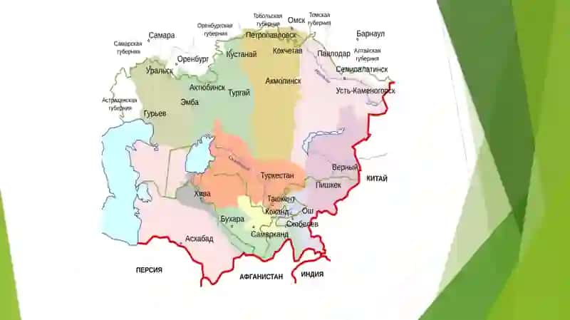 XIX-asr oxiri hamda XX-asr boshlarida O’rta osiyo davlatlarini Rossiya tomonidan bosib olinishi 4
