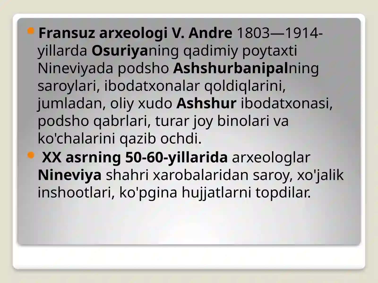 QADIMGI OSSURIYA 4