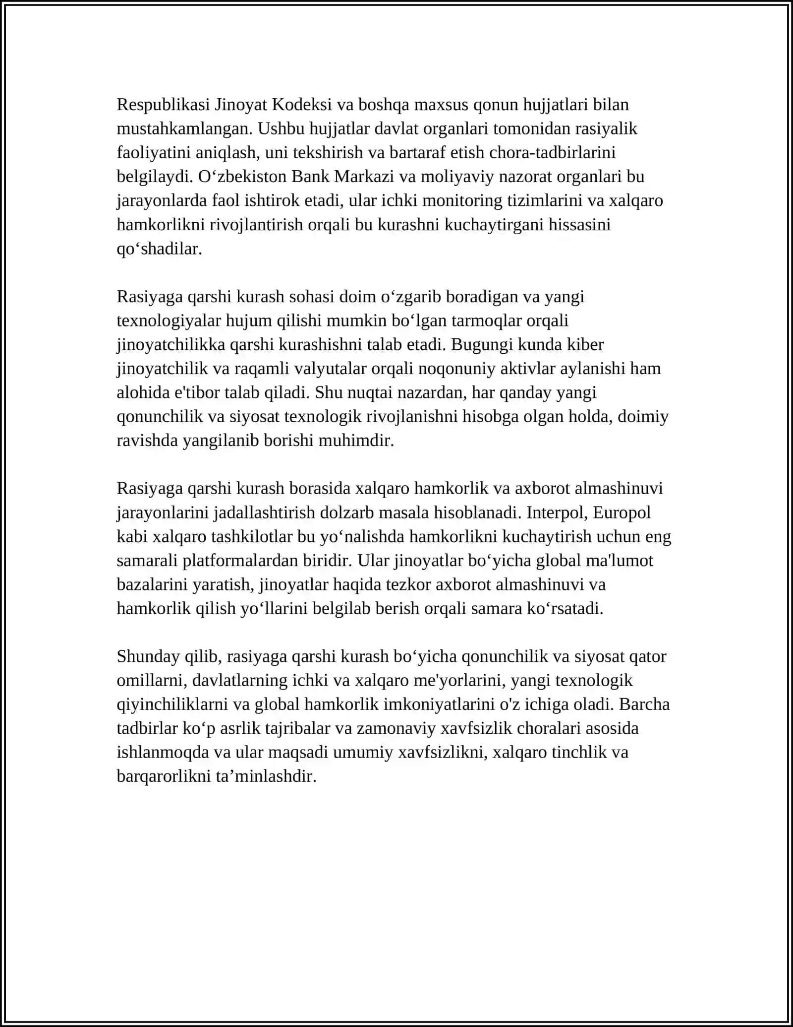 Rasiyaga qarshi qonunchilik va siyosat 4