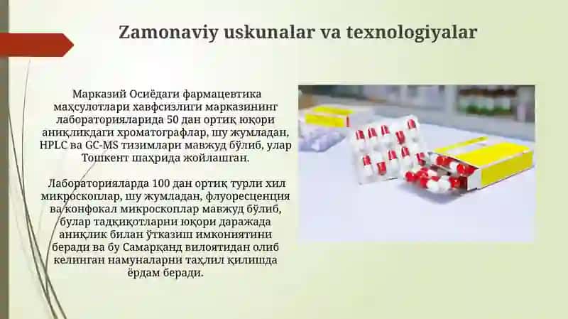 Toksisologik tahlillar laboratoriyasi 4