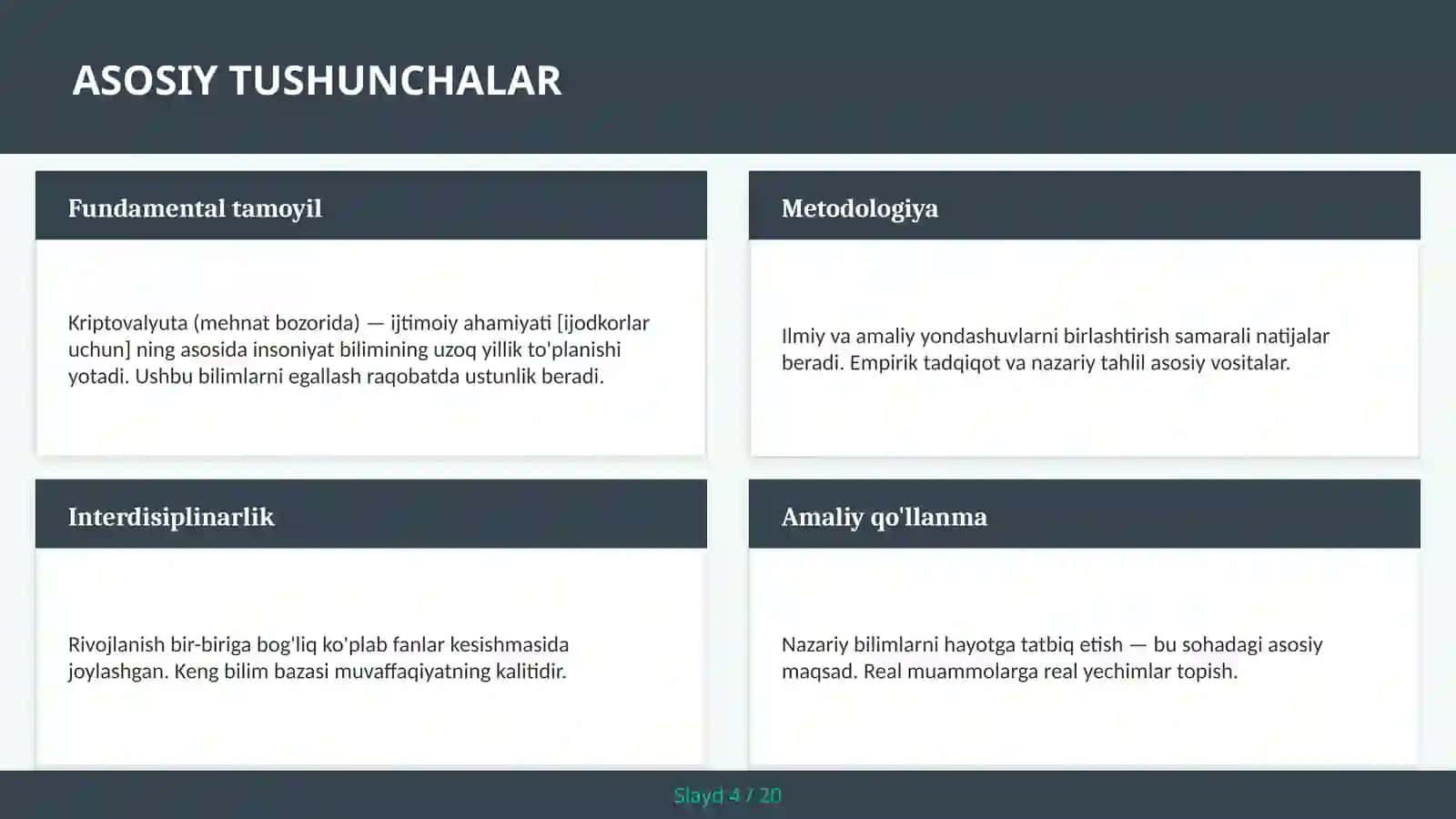 Kriptovalyuta (mehnat bozorida) — ijtimoiy ahamiyati [ijodkorlar uchun] 4
