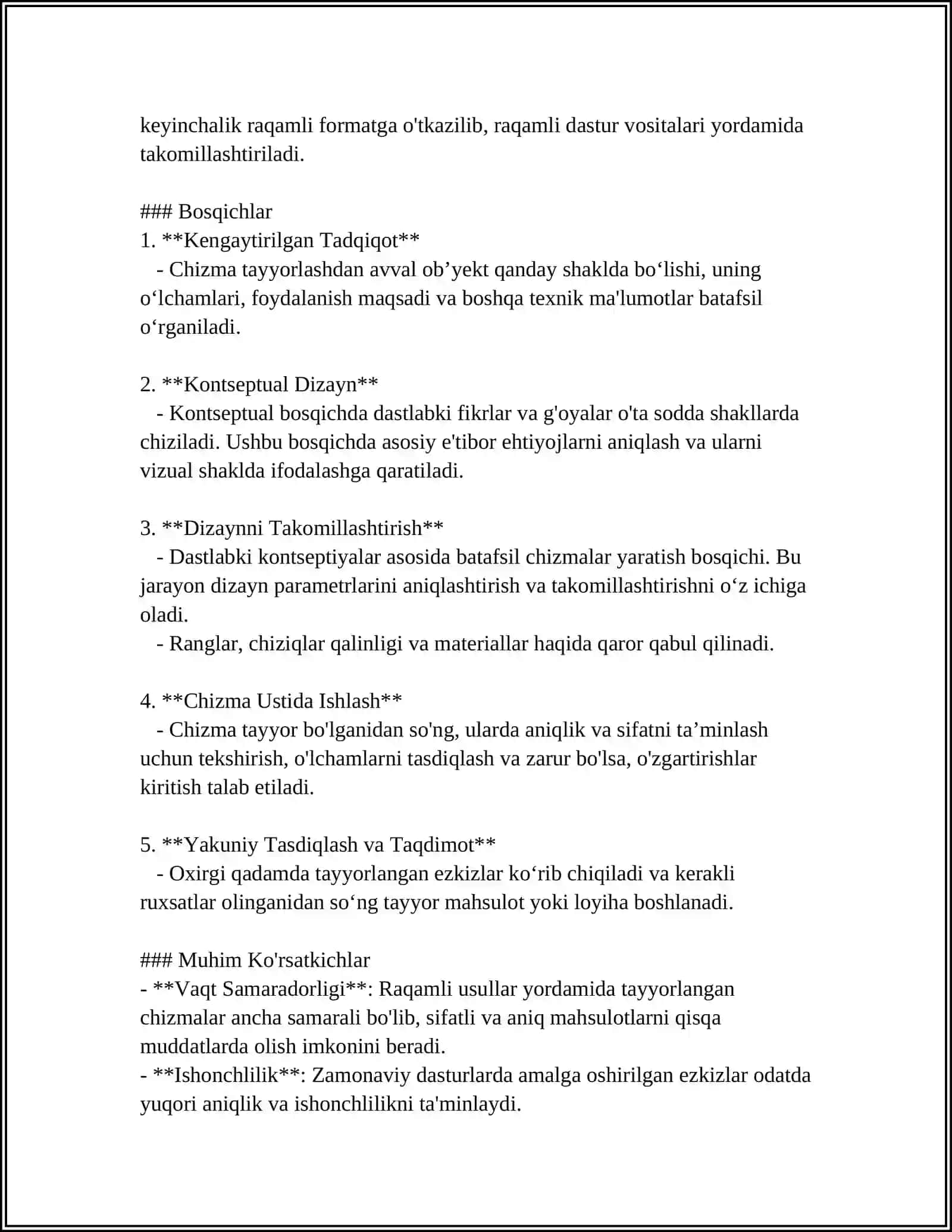 DETALNING ESKIZLARNI BAJARISH DETALNING ISH CHIZMALARI 4