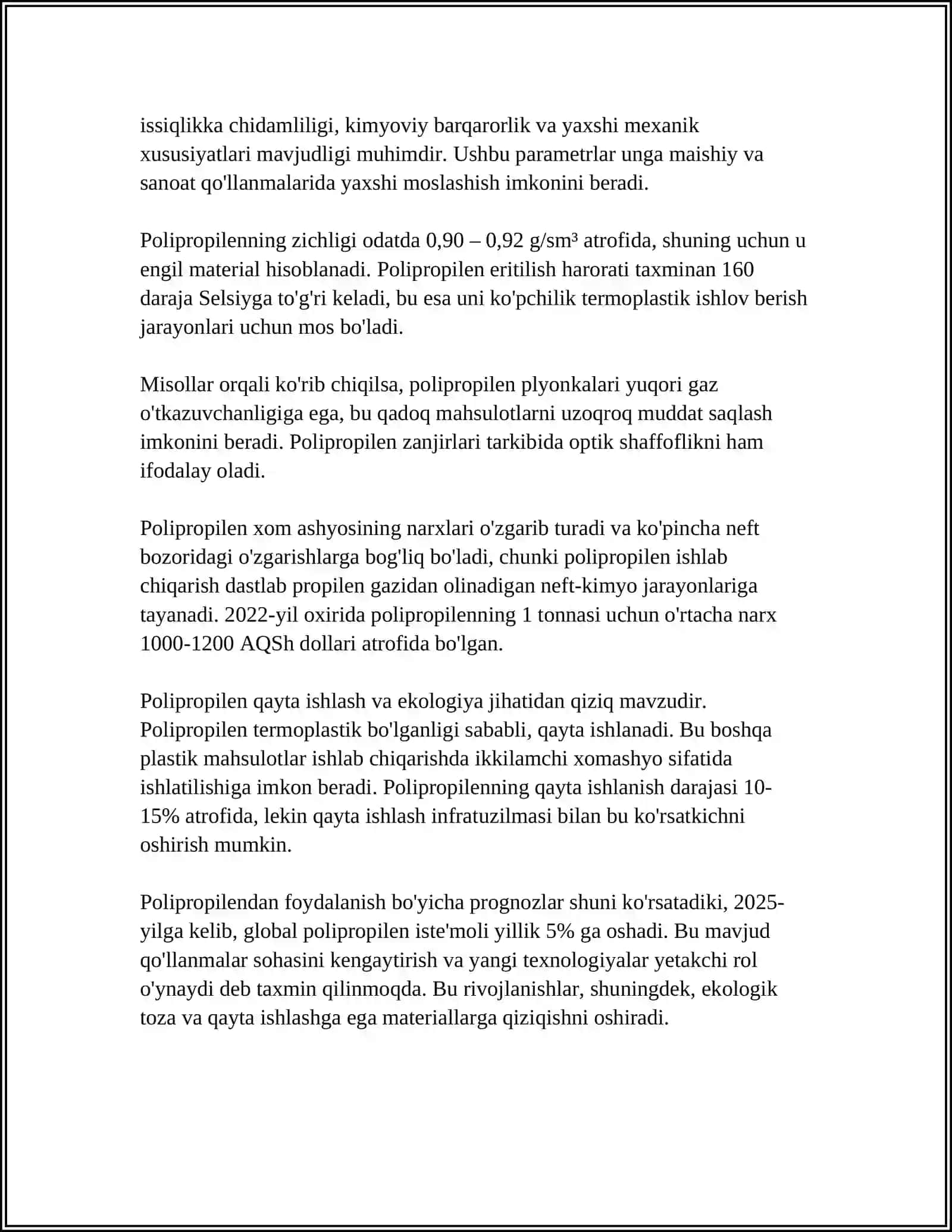POLIPROPINDAN BIR MARTALIK STAKAN ISHLAB CHIQARISH 4