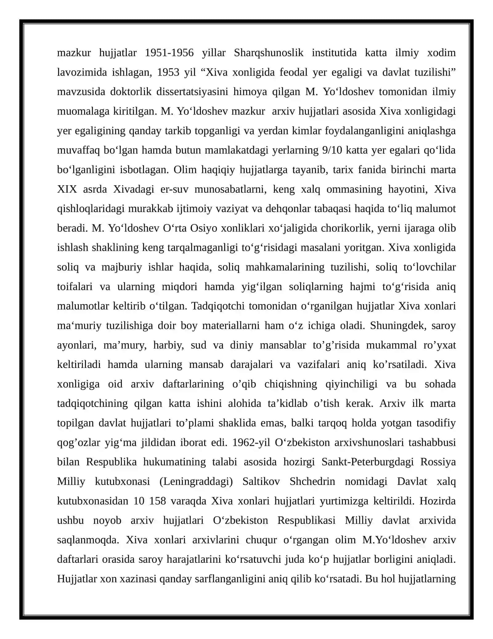 Xiva xonligida ish yuritish 4
