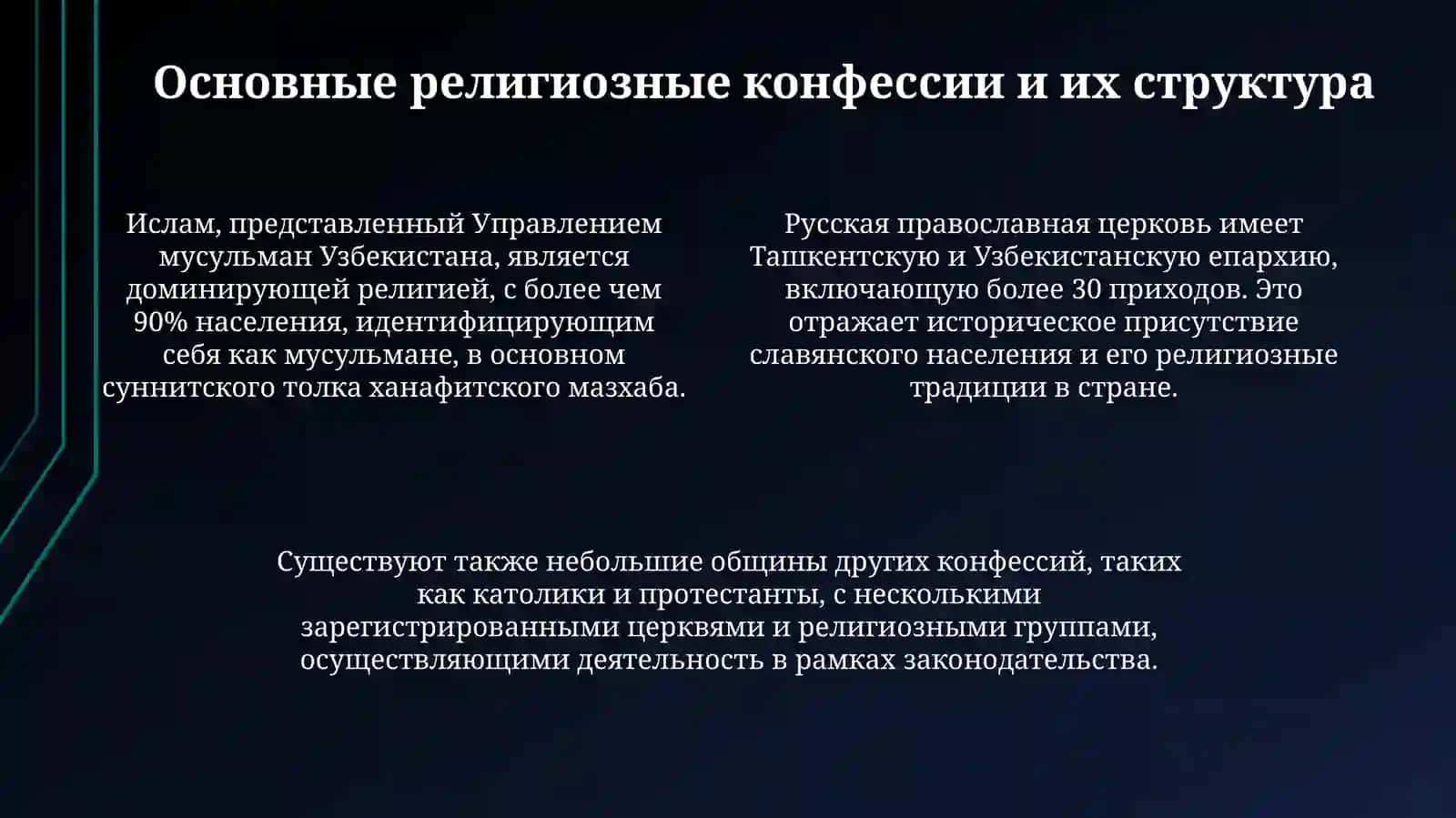 Религиозные организации в Узбекистане их роль влияние и правовая база 4