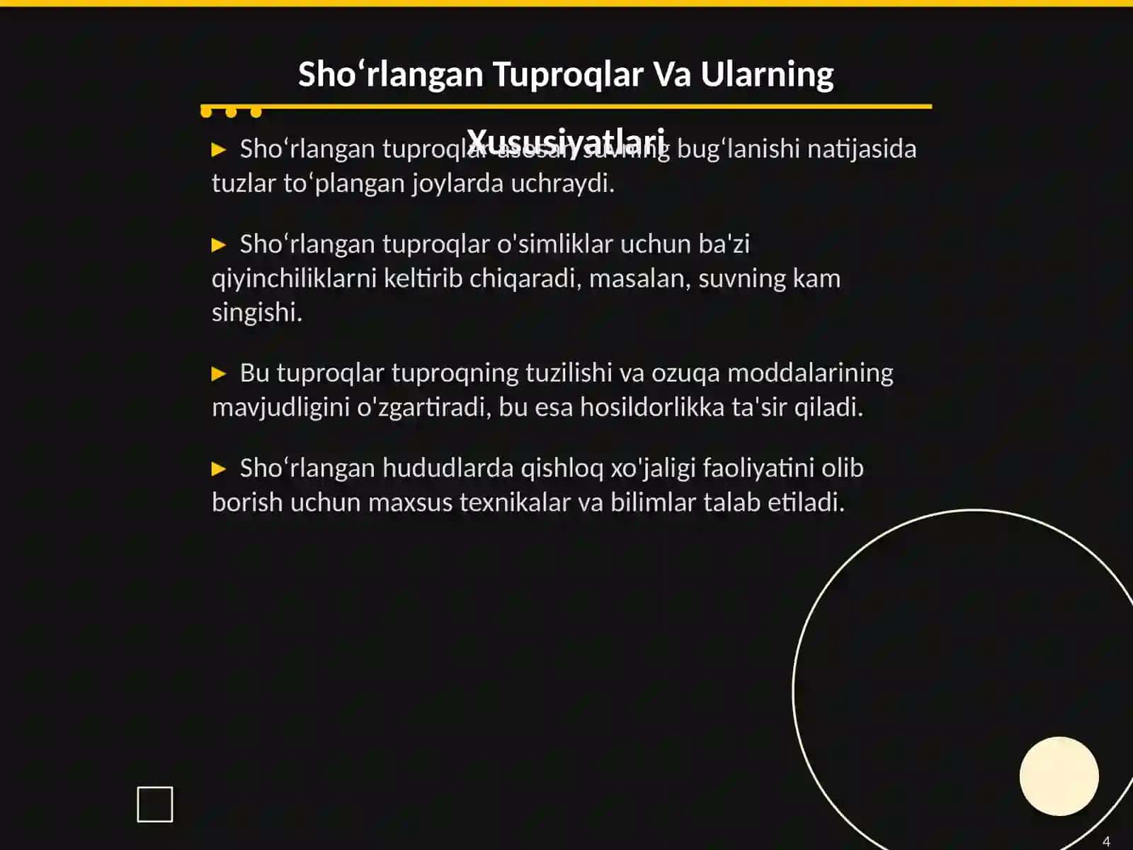 Shoʻrlangan Hududlarda Shirinmiya Yetishtirish 4