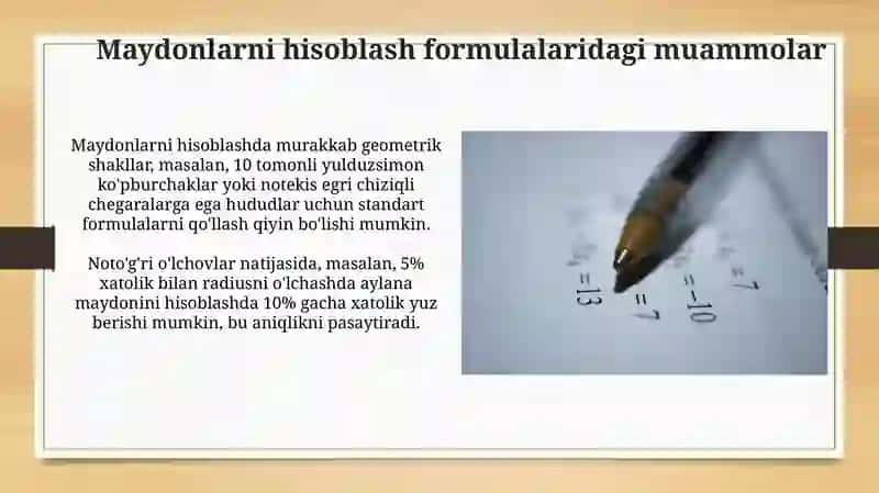 Murakkab shakllarni hisoblash 4