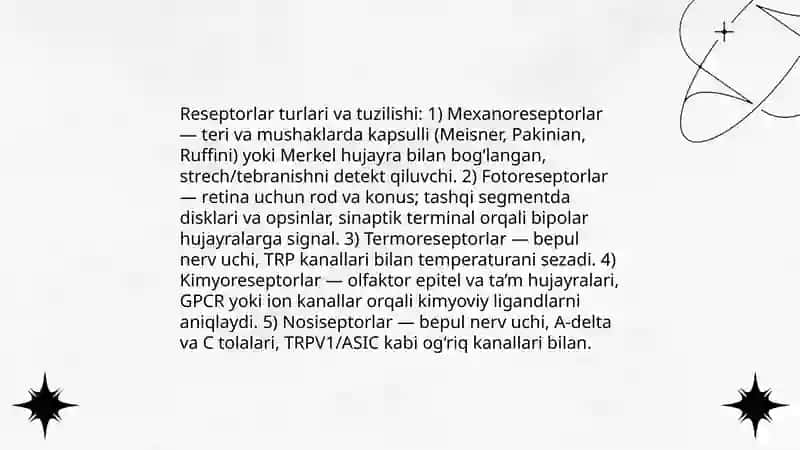 Sezgilar haqida umumiy tushuncha va uning nerv-fiziologik asoslari 4