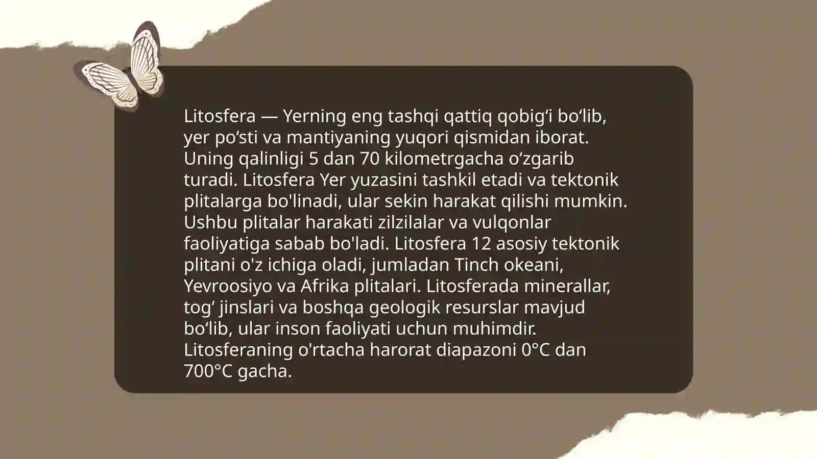 Yerning qatlamlari 4