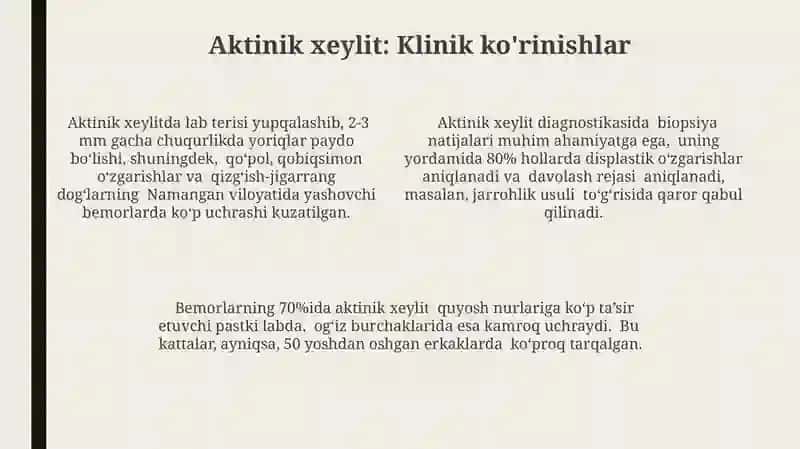 Klinik Ko'rinishlar 4