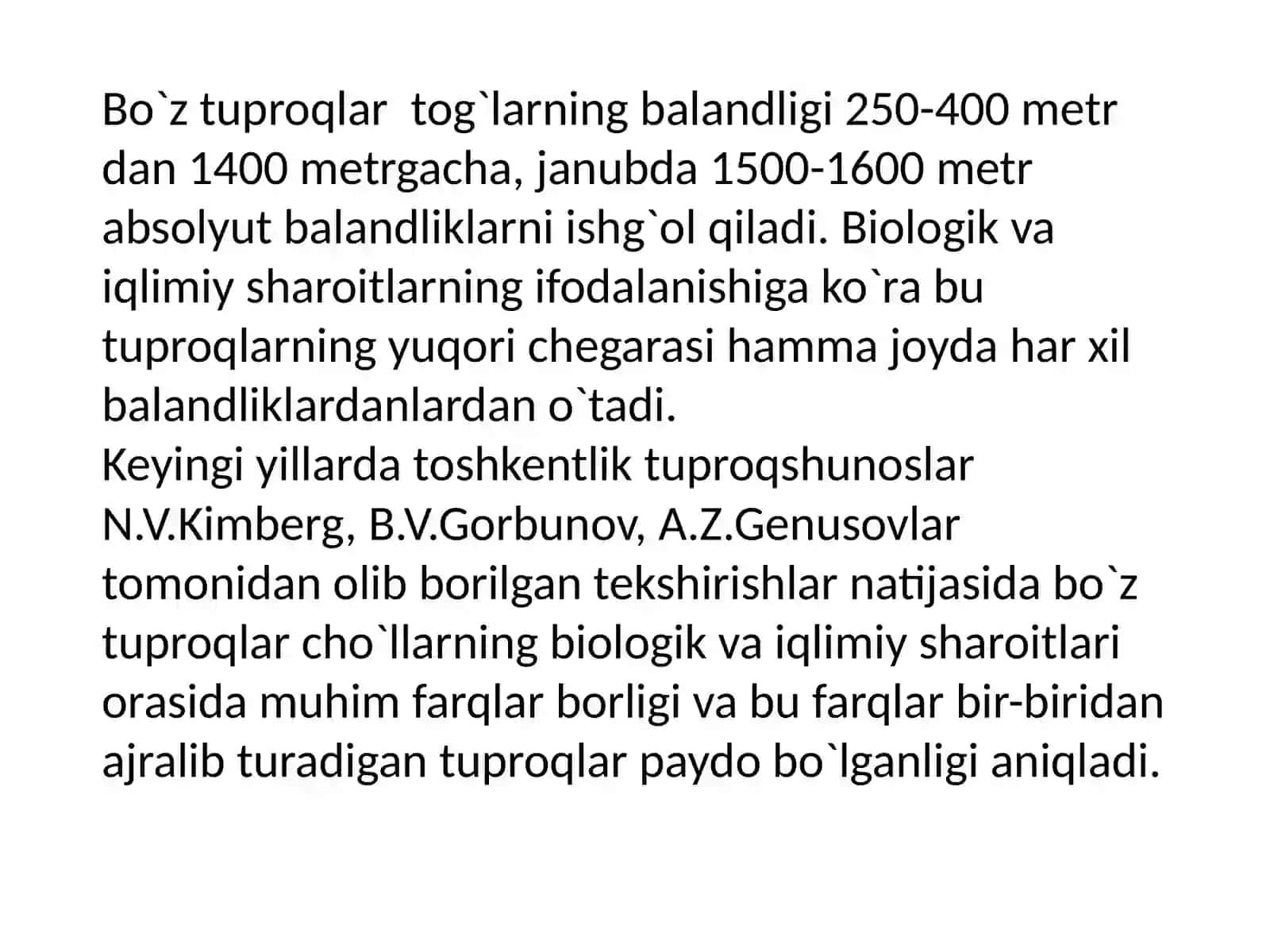 Tuproqshunoslik Ta’limi 4