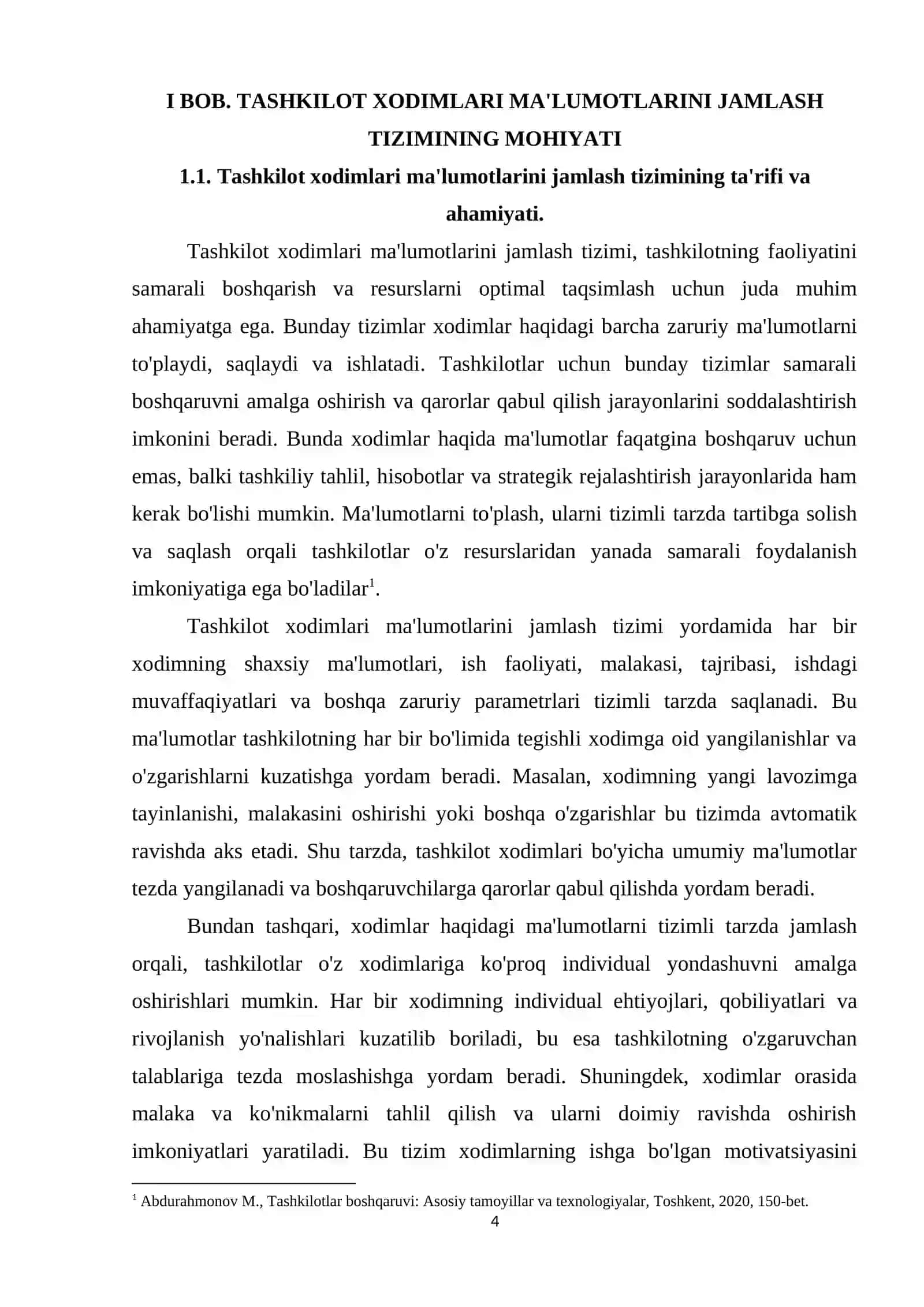 TASHKILOT XODIMLARI MA'LUMOTLARINI JAMLOVCHI TIZIM 4