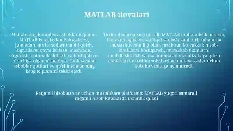 MATLAB 4