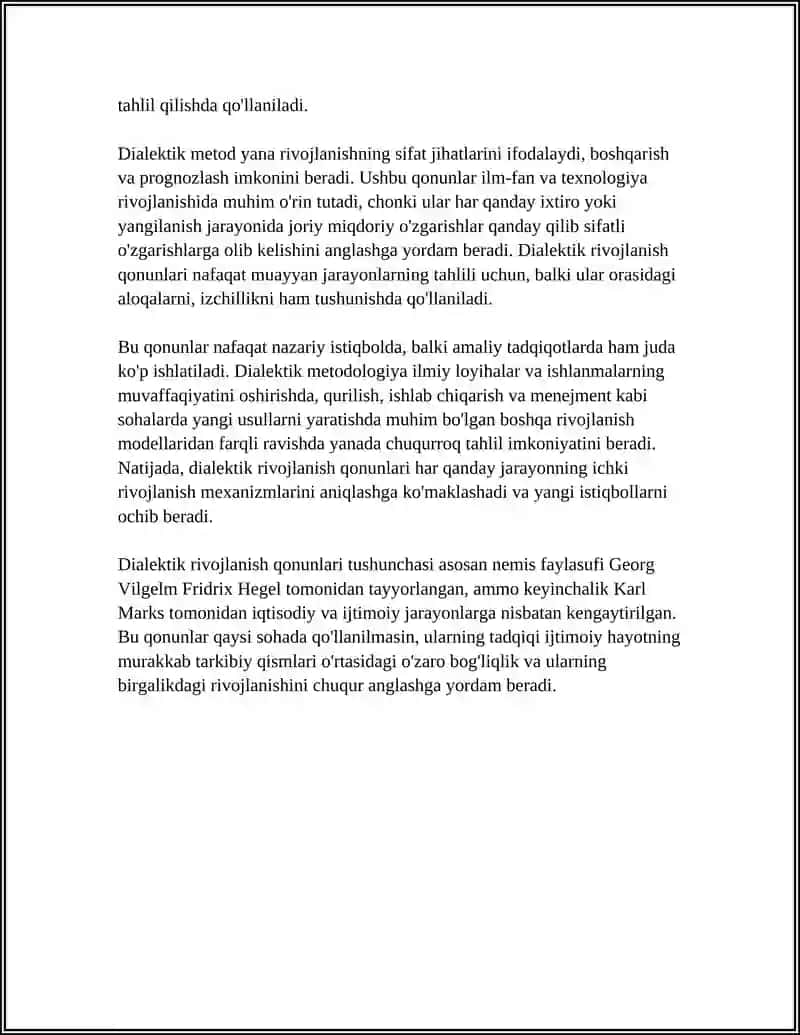 RIVOJLANISHNING UMUMIY QONUNLARI 4
