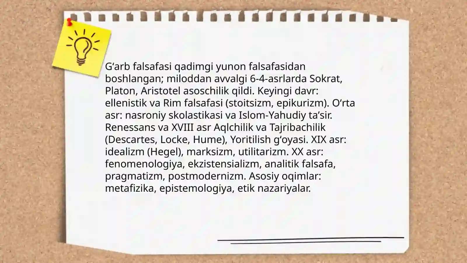 Sharq va gʻarb falsafasi 4
