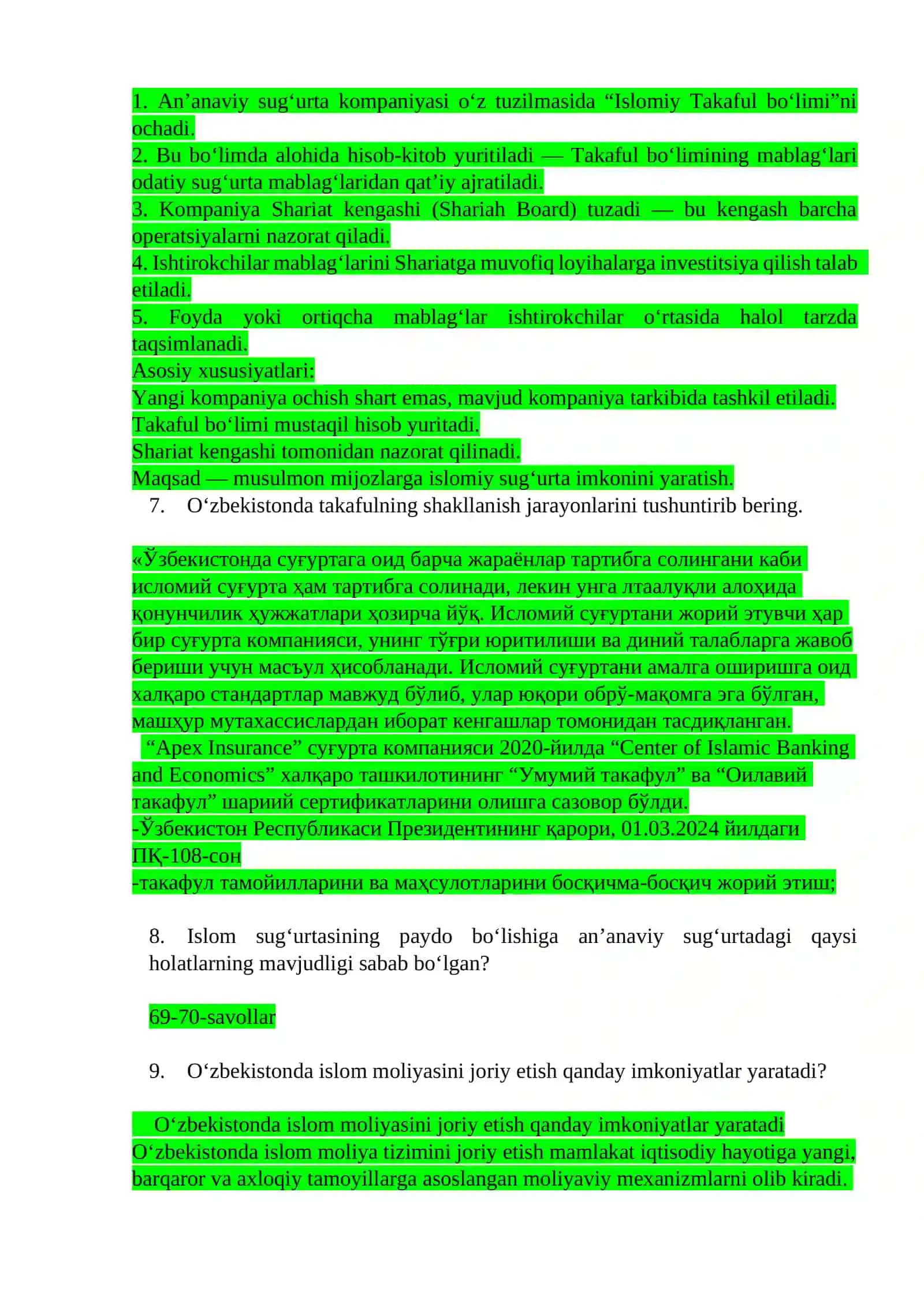 Islom sug‘urtasi (Takaful) 4