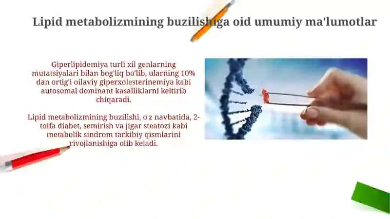 Lepidlar Almashinuvi Buzilishiga Bog'liq Kasalliklar 4