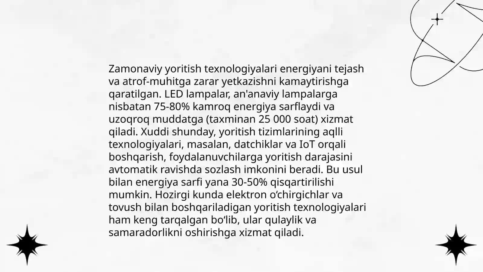 Elektr energiyasini tejashning iqtisodiy van social usullari 4