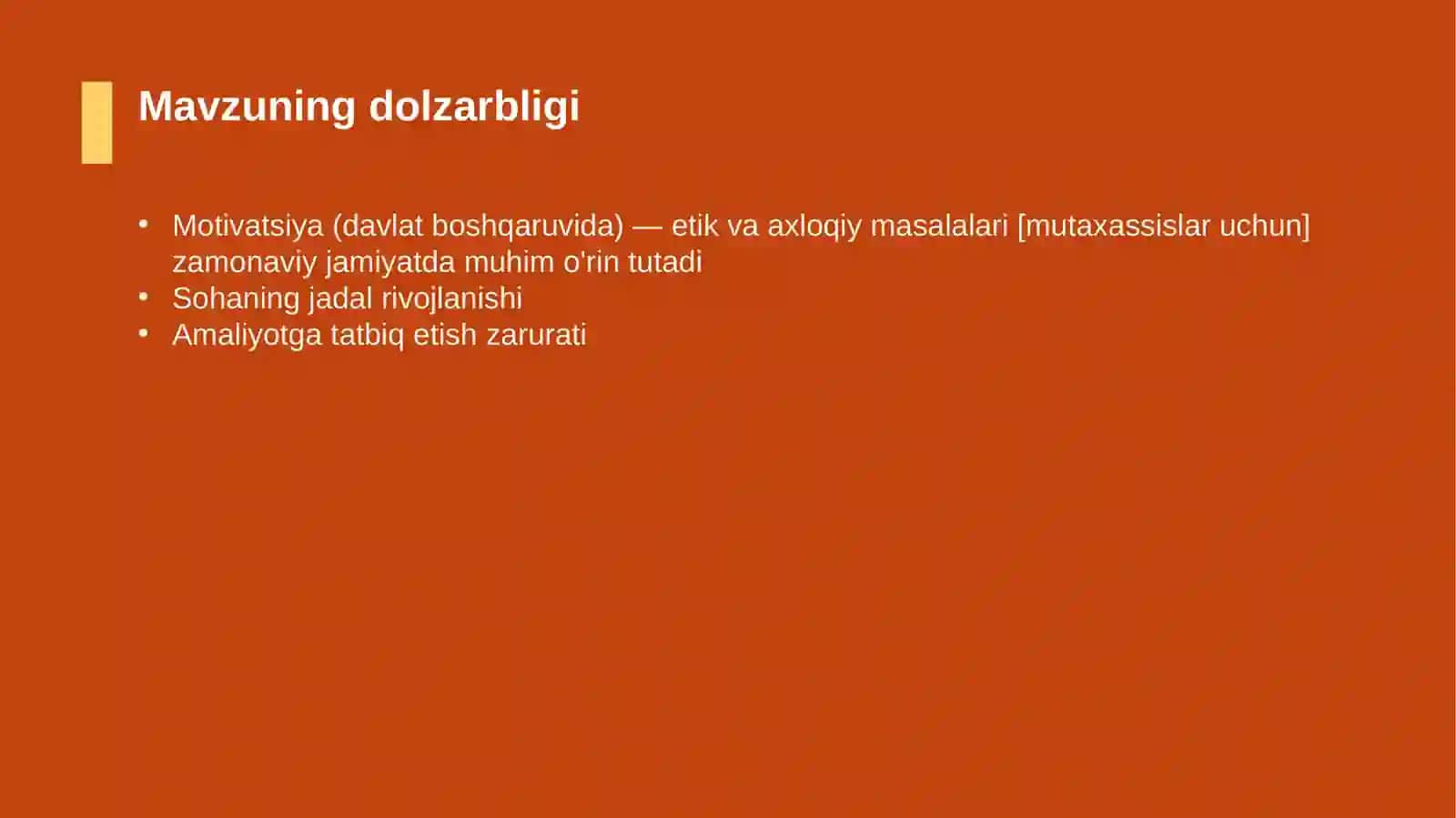 Motivatsiya (davlat boshqaruvida) 4