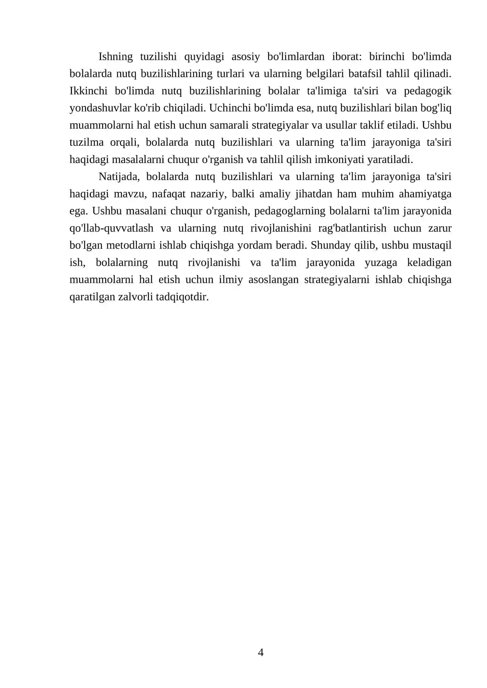 Bolalarda Nutq buzilishlari (Afaziya dizartiriya Alaliya va ularning talim jaratoniga tasiri) 4