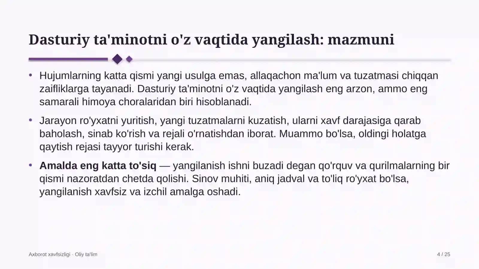 turoperatorlik kompaniyalarida dasturiy ta'minotni o'z vaqtida yangilash 3728 4
