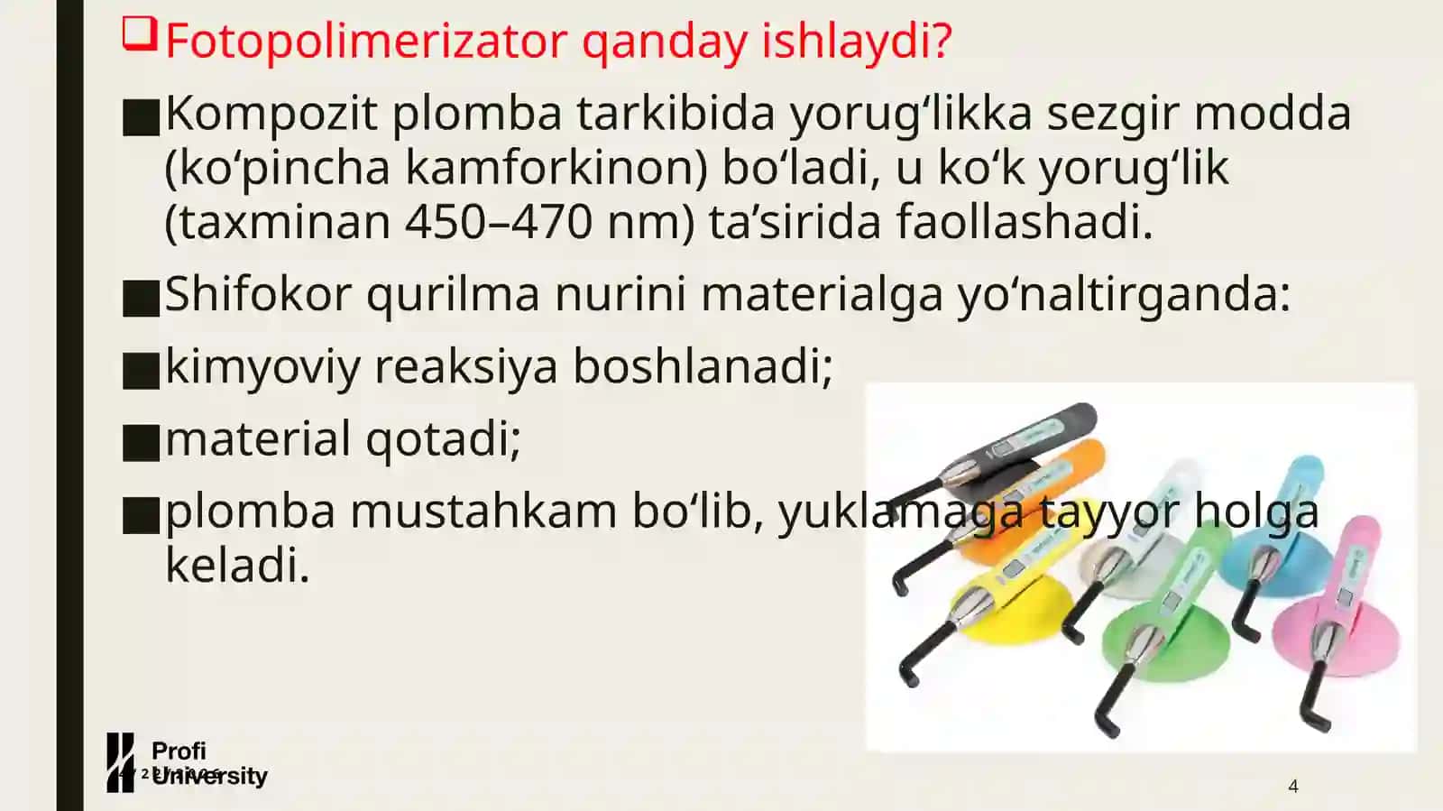 Fotopolimerizatorlar 4
