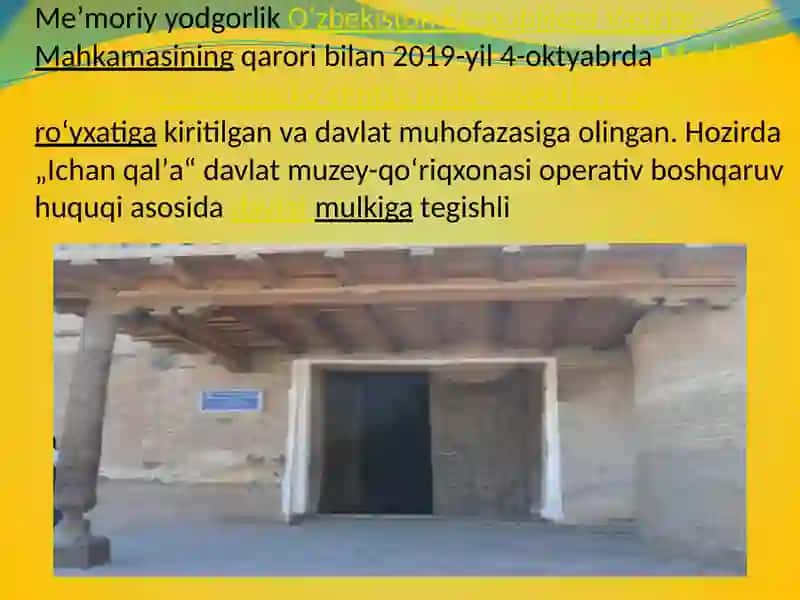 XIVA JUMA MASJIDI 4