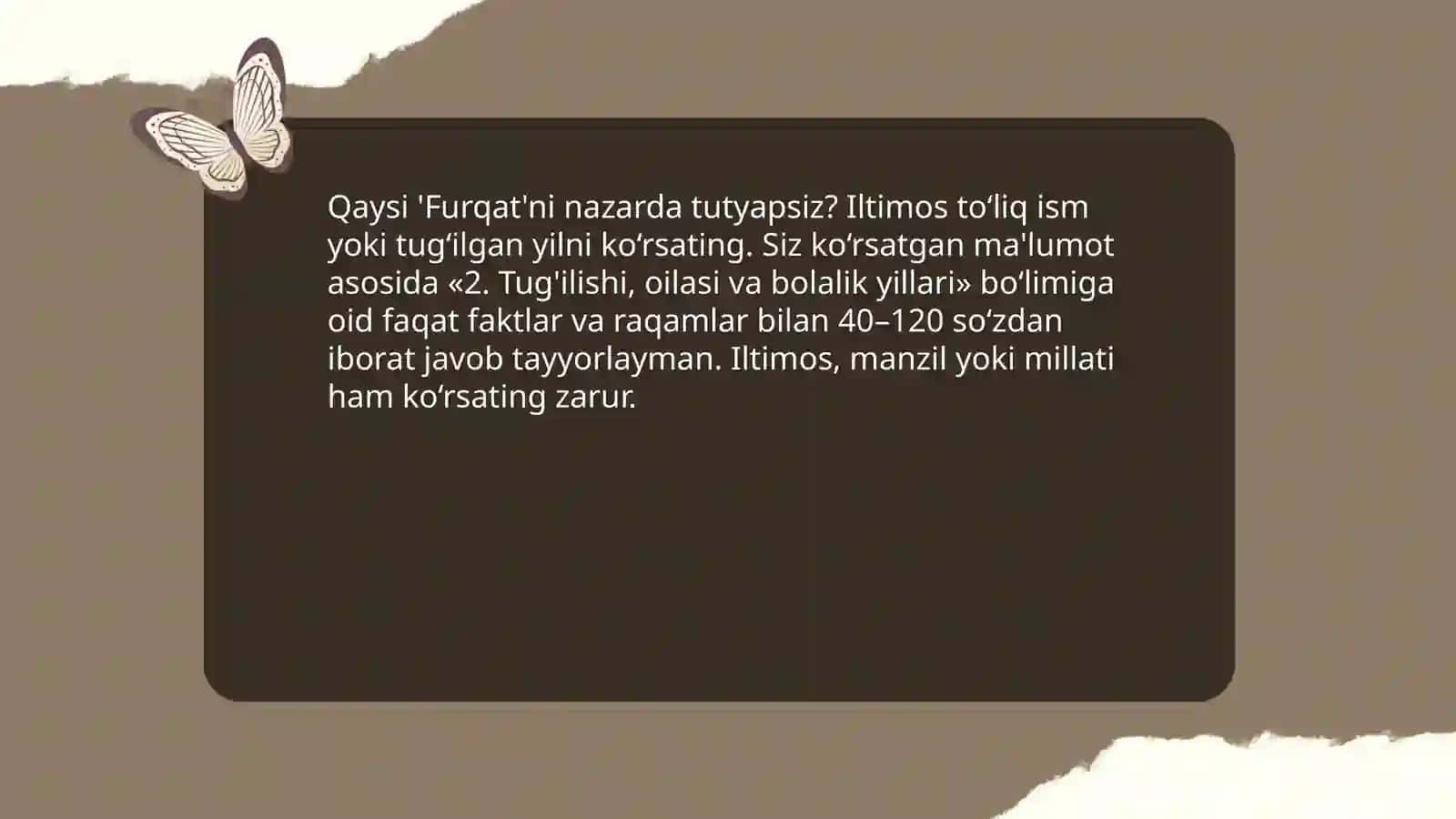 Furqat hayoti va ijodi 4