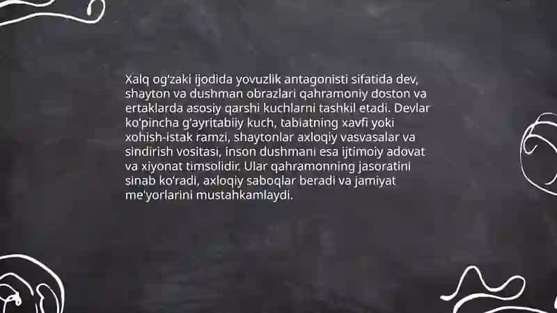 Qahramon (botir) obrazlari xalq ogʻzaki ijodida 4