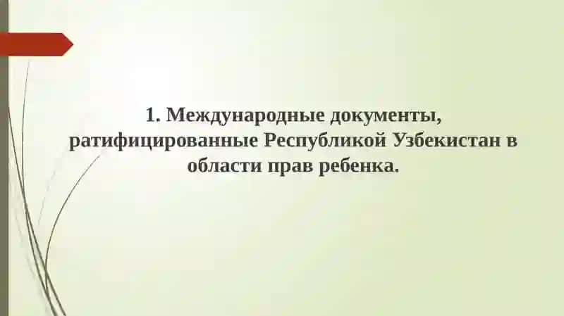 МЕЖДУНАРОДНЫЕ ДОКУМЕНТЫ И НАЦИОНАЛЬНЫЕ МЕХАНИЗМЫ ПО ЗАЩИТЕ ПРАВ ДЕТЕЙ 4