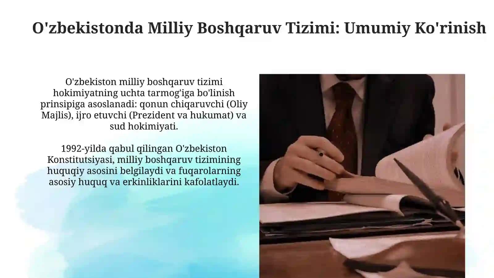 Oʻzbekistonda fuqarolik jamiyati vasiyosiyislohotlar 4